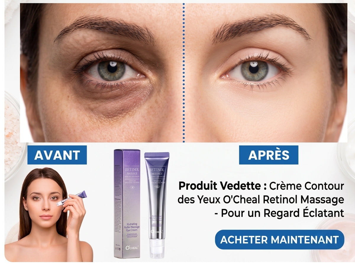 O'CHEAL – Crème Contour des Yeux Anti-Cernes