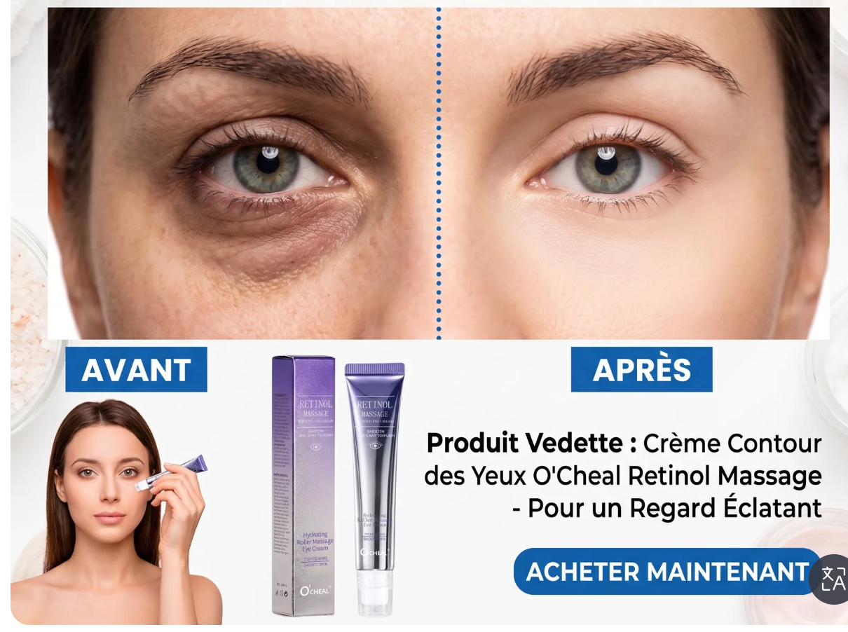 O’CHEAL Roll-Ball Eye Cream-Soin Contour des Yeux